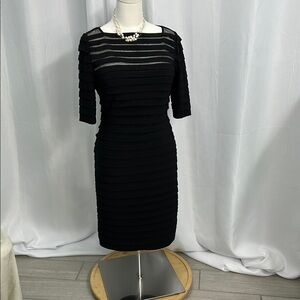 Adrianna Papell Elegant Black Dress